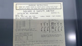Square D HU-363-AWK 600VAC 3PH 100 Amps 250VDC Safety Switch