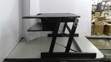 Height Adjustable Standing Desk Sit to Stand Workstation Raises up to 16"