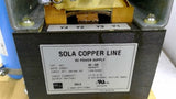 Sola Copper Line 39 40850 DC Power Supply W/DCM713U060DG2B Transformer