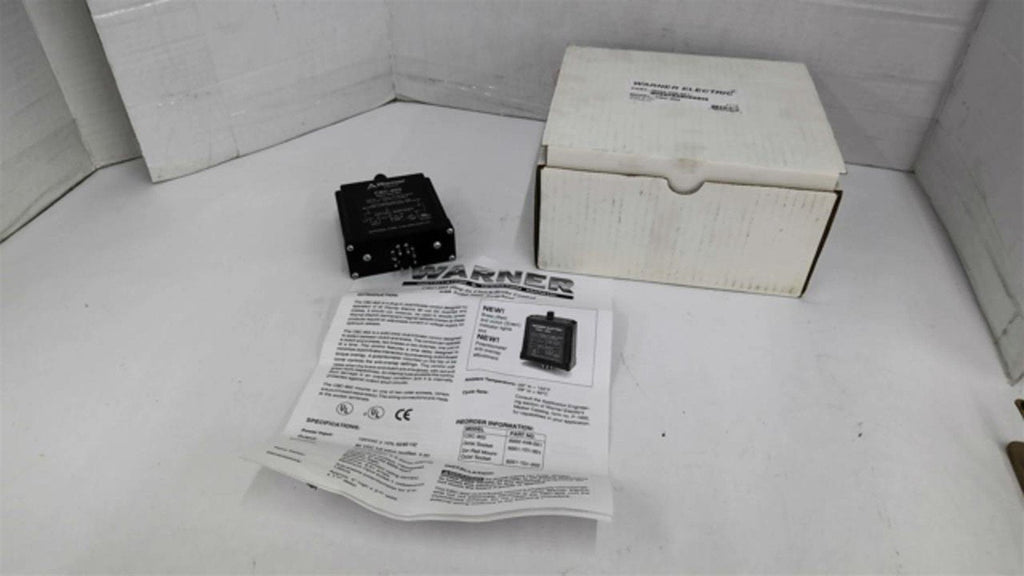 Warner Electric CBC-802 6002-448-0012 Clutch Brake Control Relay