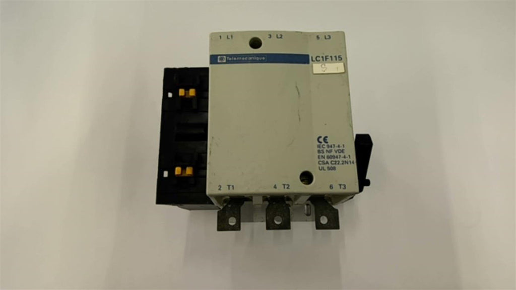 Square D LC1 F 115 Contactor Starter 175 Amp 600 Volts