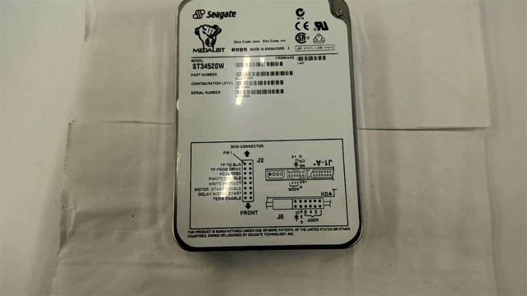 Seagate ST34520W Internal Hard Drive