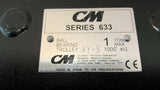 CM Series 633 Ball Bearing Plain Trolley For Hoist 1 Ton