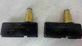 Lot Of 2 --- Micro Switch Bz-2Rq Overtravel Plunger, Spdt, 15 A, 250 V Ac