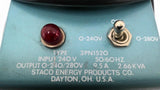 Staco Energy 3PN1520 Variable Transformer 240 Volt In 240/280 V Output 9.5 A