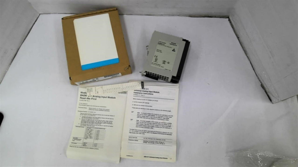 Schnieder Automation AS-BADU-211 8 Channel Universal Analog Input 24 VDC 150 Ma