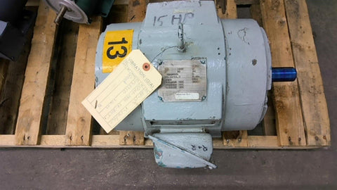 Westinghouse 15HP AC Motor 3600 RPM 2P 3PH 215T 230/460V TEFC