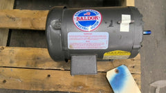 Baldor M3455 1/4HP AC Motor 1200 RPM 6P 3PH 48Frame 230/460V TEFC 60HZ
