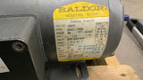 Baldor M3455 1/4HP AC Motor 1200 RPM 6P 3PH 48Frame 230/460V TEFC 60HZ