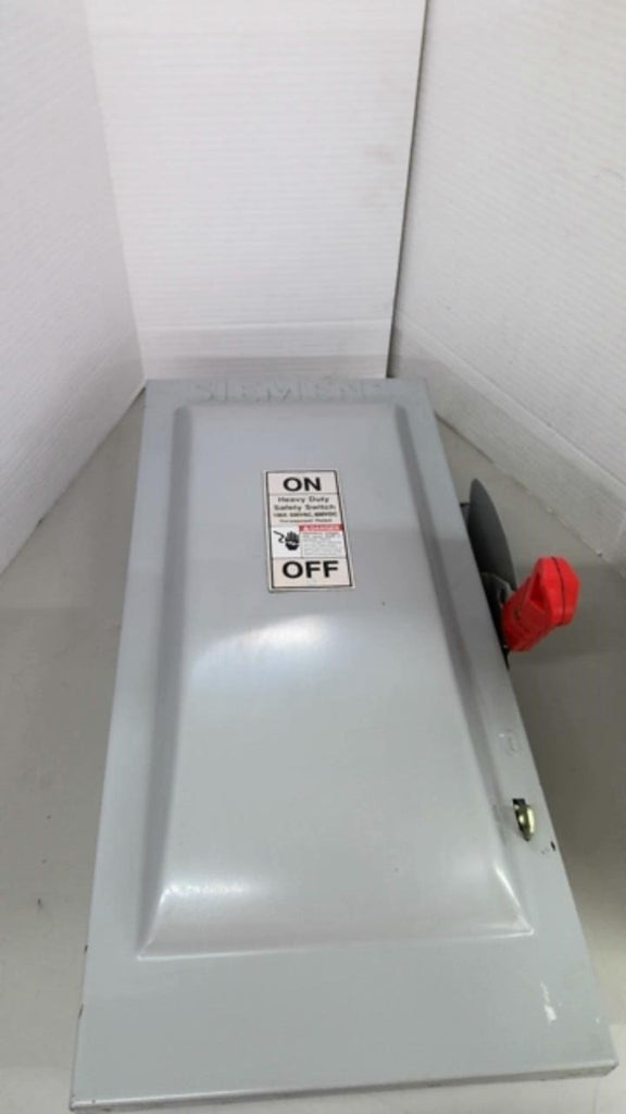 Siemens HF363 Heavy Duty Safety Switch 600V Type 1 100 Amp