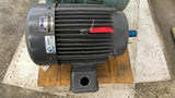 Tosbiba 15HP AC Motor 1800 RPM 4P 3PH 254TC 230/460V TEFC 60HZ