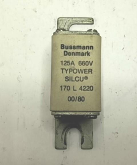 Bussmann 170 L 4220 125A 660V Fuse 125A 660V