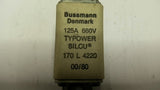 Bussmann 170 L 4220 125A 660V Fuse 125A 660V