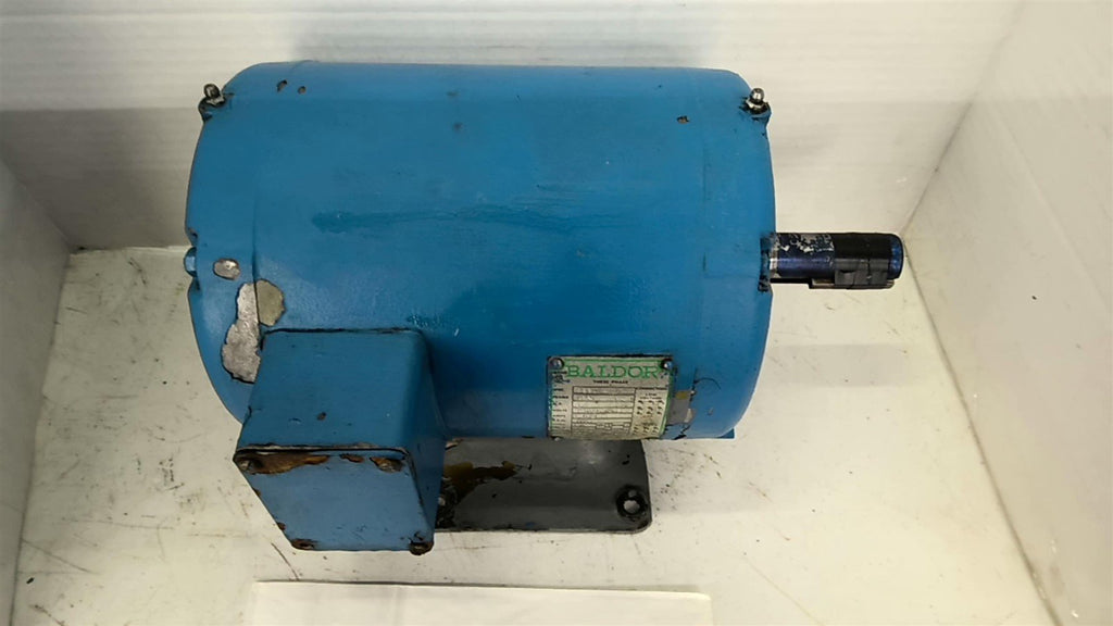 Baldor M3211T 3HP AC Motor 1800 RPM 4P 3PH 182T 230/460V TEFC
