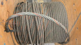 Portable Wire Rack Dispenser With 3 Rolls of wire as pictured