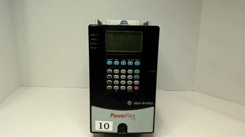 Allen Bradley 20AD2P1A3AYNNCNN PowerFlex 70 1 Hp Ac Drive 0-460 Volts