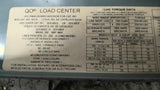 Square D QO140M200 BX34 200 Amp 240V 1PH 50/60HZ Load Center