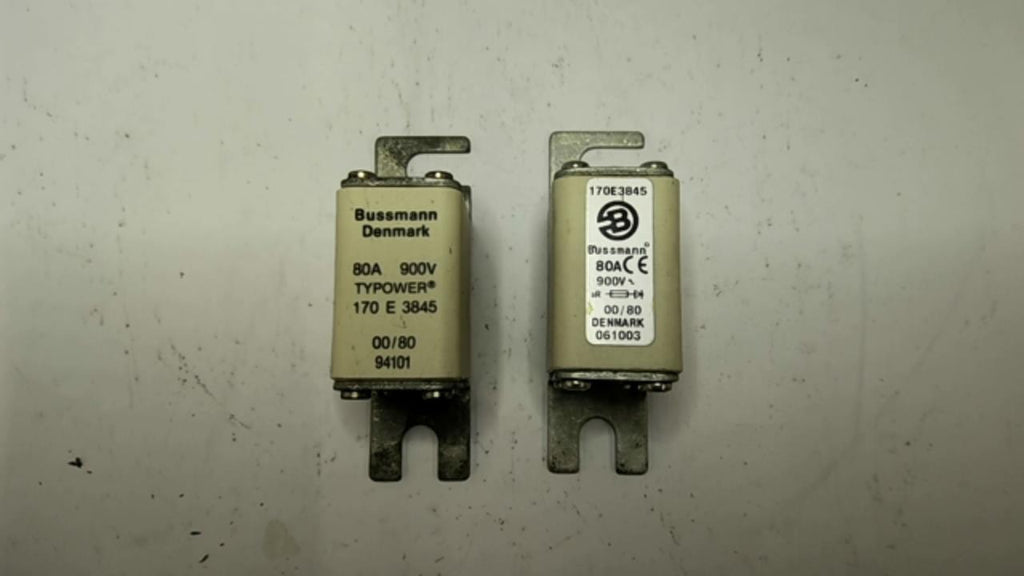 Bussmann 170E3845 80A Fuse Lot of 2