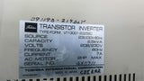 Toshiba Vt130G1-202580 ESP-130 Transistor Inverter 2.5 KVA 208/230 V 2 Hp