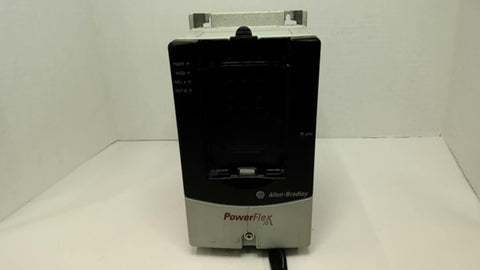 Allen Bradley 20AD3PA0AYNNNNN PowerFlex 70 Drive Missing Keypad Crack on Front