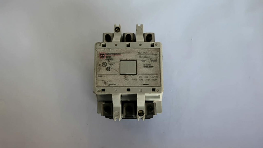 Cutler-Hammer A201K40A 3PH 100 HP 460V Motor Control Contactor