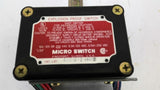 Honeywell EXD-Q-3 Micro Switch