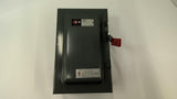 Cutler-Hammer DH221N 30A 240V 3PH Safety Switch