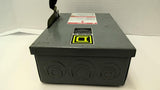 Square D D221N 30A 240VAC Safety Switch