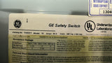 GE TH3221 30A 240VAC 7.5HP Safety Switch Type 1