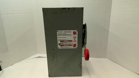 Culter-Hammer DH361UGK 30A 600V 60HZ Safety Switch Type 1