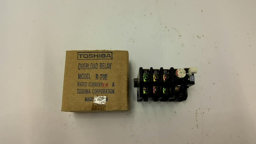 Toshiba R-20E 3.6A Overload Relay
