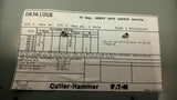 Culter-Hammer DH361UGK 30A 600VAC Safety Switch