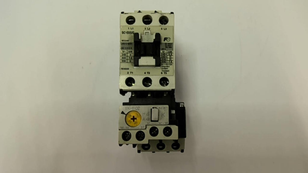 Fuji SC-E05/G Contactor 15 HP 460 Volts W/ TK-E02 Overload