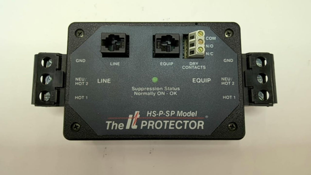 Innovative Tech. HS-P-SP-120A-30A-RJ Transient Voltage Surge Suppressor
