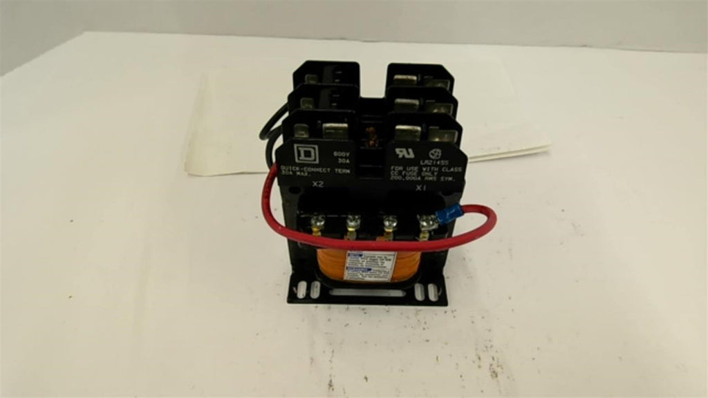 Square D 9070TF10D1 Transformer 0.1 KVA 240 480 Pri 110 120 Sec
