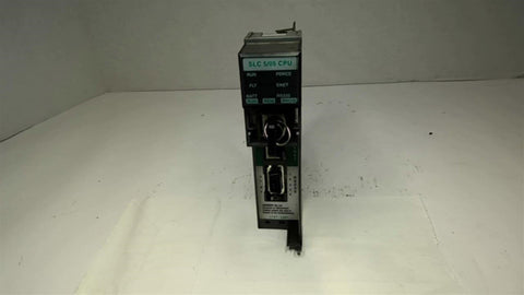 Allen Bradley 1747-L551 SLC 500 Processor Unit Missing Front Cover