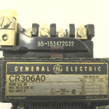 GE CR306A0 Magnetic Motor Starter 460 Volt 2 hp Nema Size 00