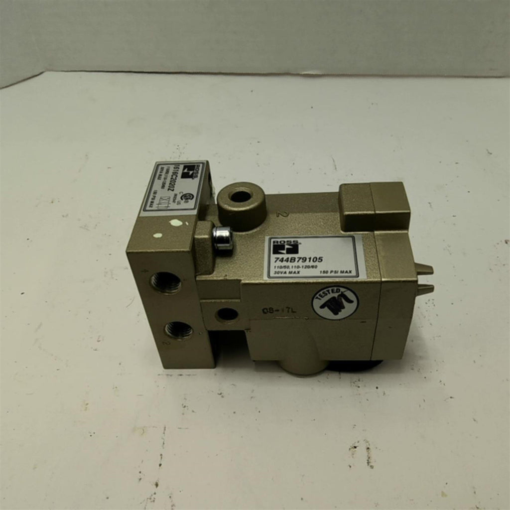 Ross 1616C2020Z Solenoid Pilot With 744B79105 Directional Control Valve