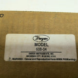 Dwyer 608-04 Differential Pressure Transmitter Missing Top and Front Cover