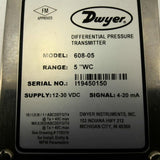 Dwyer 608-05 Differential Pressure Transmitter