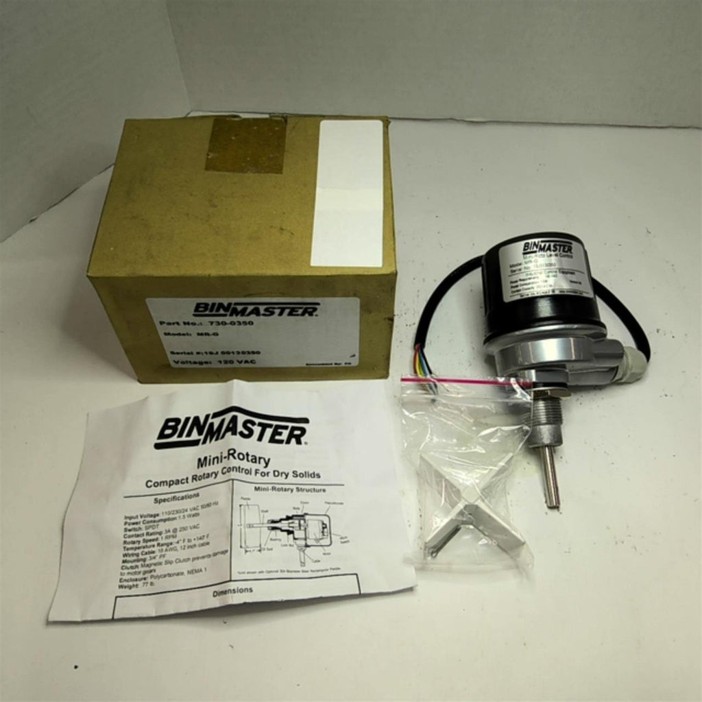 Bin Master MR-G 19J00130350 Mini-Roto Level Control