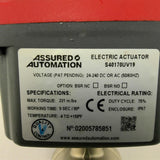 Assured Automation S40170UV19 G101NXS4UV-EP010C Electric Actuator With Valve