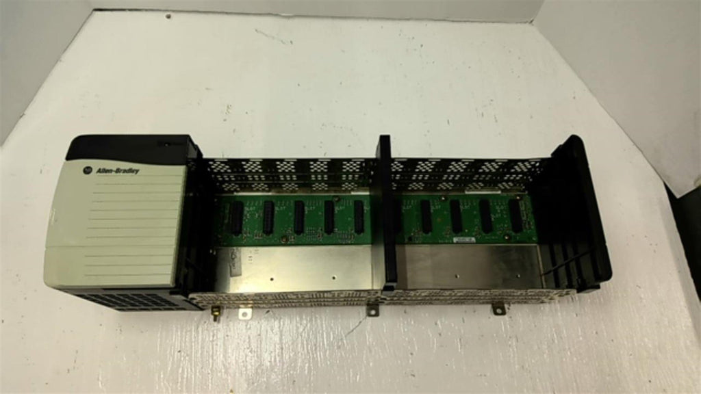 Allen Bradley 1756-A10/B 10 Slot Chassis with 1756-PA75 B AC Power Supply