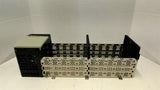 Allen Bradley 1756-A10/B 10 Slot Chassis with 1756-PA75 B AC Power Supply
