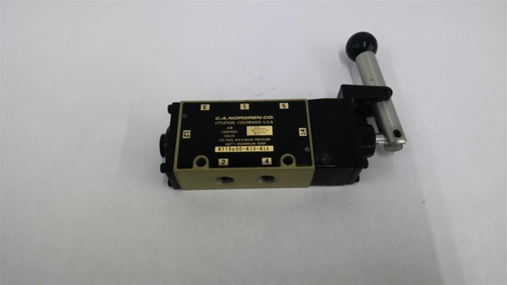 Norgren K71DA00-KC0-KL6 Valve 150 PSI