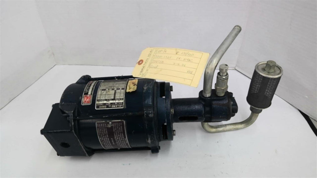 Howell Electric J14 A T1276 1/8HP AC Motor 1800 Rpm 4P 48C 230/460V