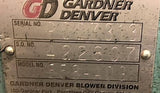Gardner Denver 558-ADGI Blower 75 Hp 230/460 Volts 3600 Rpm