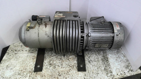 Becker KVT 2.140 10 Hp Pump 1700 Rpm 100 CFM 230/460 Volts