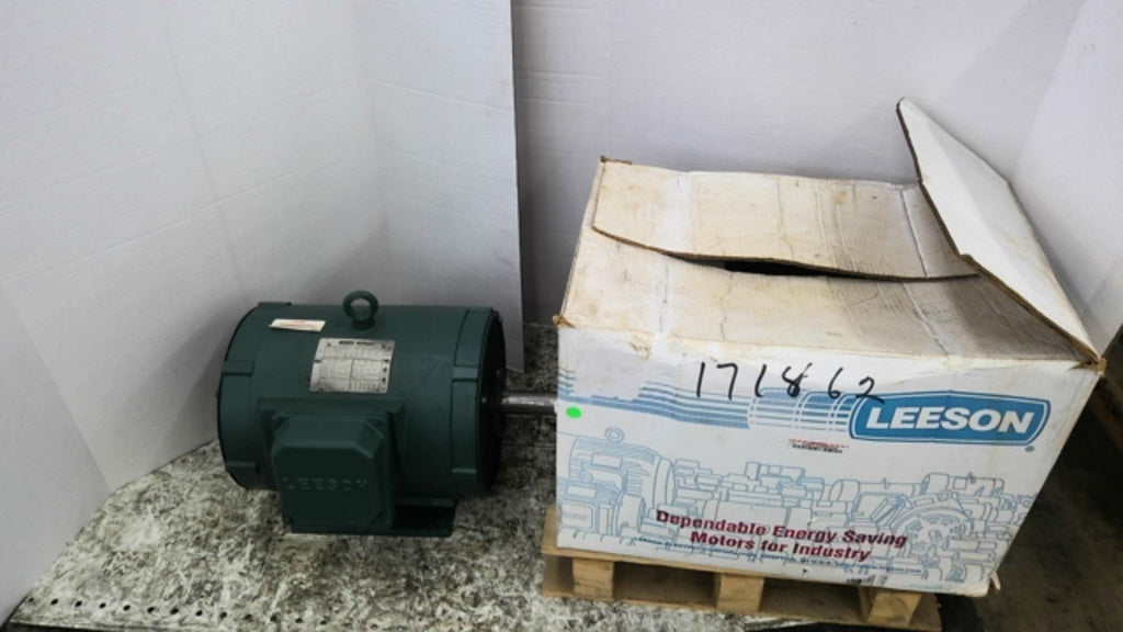 Leeson 171862.60 15 Hp AC 1800 Rpm 4P 3Ph 254TZ 230/460V ODP 60Hz