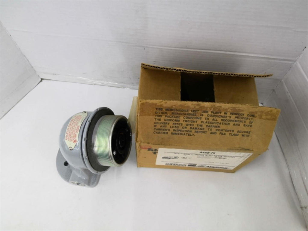 Appleton AASB-75 3/4" Mall Iron A-51 MTG Hood